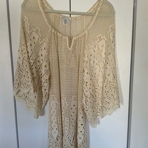Eberjey crochet dress Beach Coverup